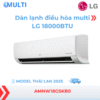 Dàn lạnh điều hòa multi LG 18000BTU AMNW18GSKB0 2 chiều inverter
