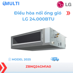 Điều hòa nối ống gió LG 24.000btu 1 chiều Inverter ZBNQ18GM1A0